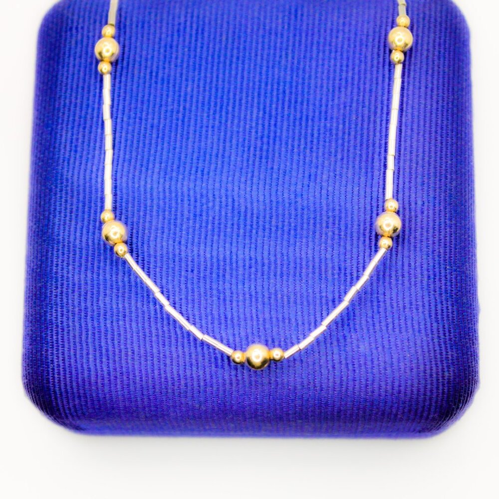 Vintage Gold and Silver Necklace